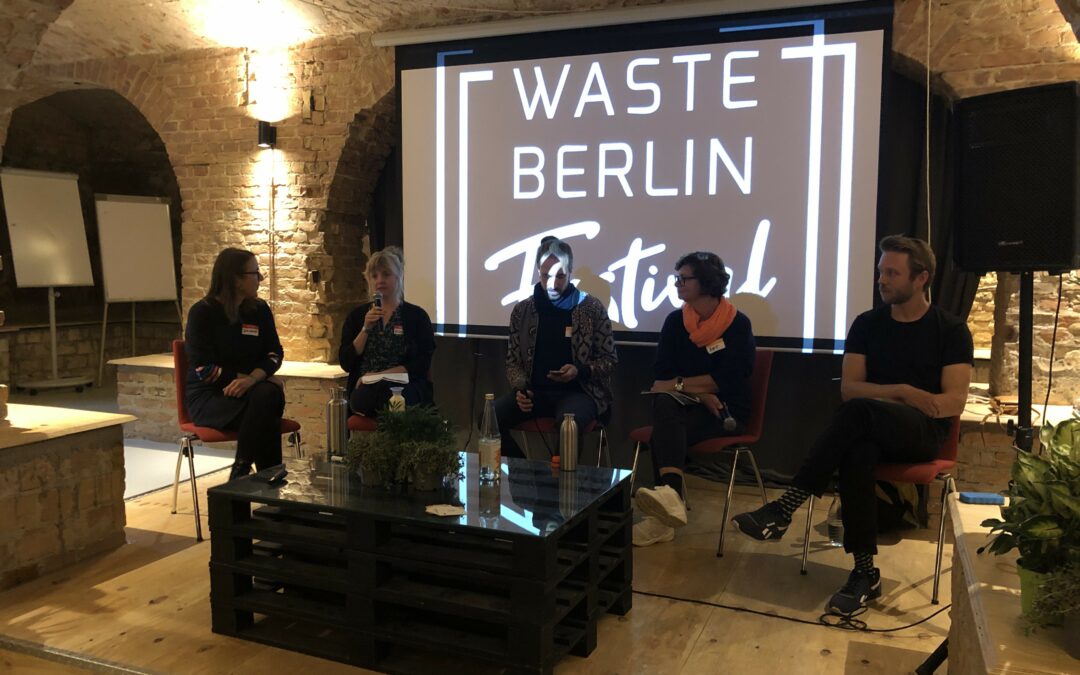 More people, more trash: Lösungen zur Abfallvermeidung und -verwertung in einer wachsenden Stadt. PuR auf dem Zero Waste Berlin Festival.